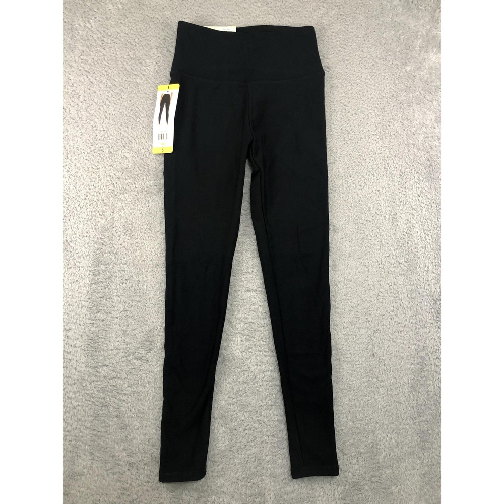 Orvis Legging Women S (22x26) Black NWT Cozy High Rise Soft Fleece